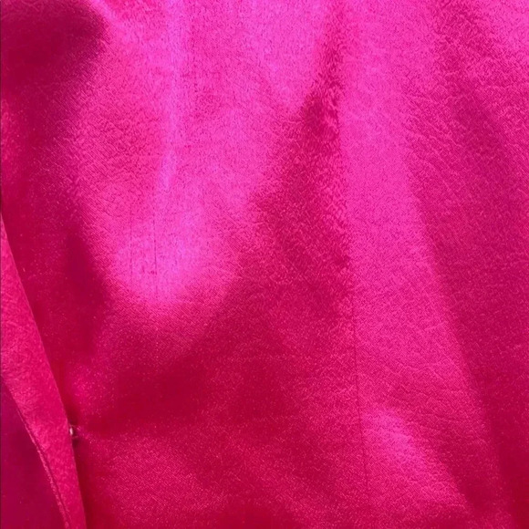 Cinq a sept Women's Pink Satin Blazer - Picture 15 of 16